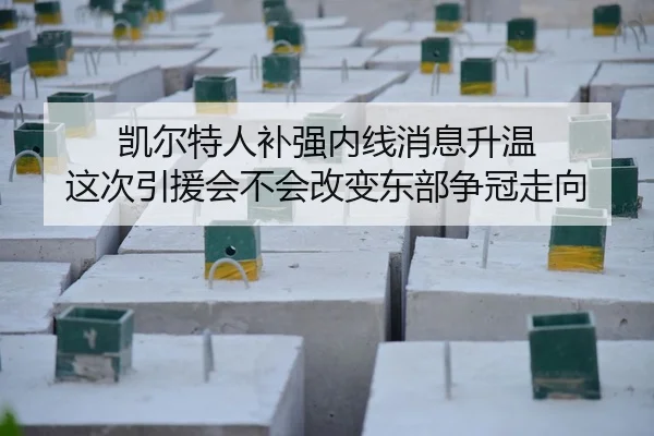 凯尔特人补强内线消息升温 这次引援会不会改变东部争冠走向